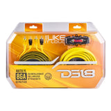 8-GA Amplifier Installation Wiring Kit - Yellow - detail view | Silarius