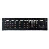 American Fiberteck SR-50/5 19" Fiber Sub Rack Frame with 100W Power Supply, 14U RMS, Black