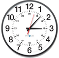 Pyramid SEA7ACLDRB SYNC POE Analog 17 Clock