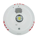 System Sensor CHSCWLED Indoor LED Chime Strobe Ceiling, Fire, White