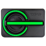Bronco 6th Gen Loaded Tailgate Enclosure with 12' Subwoofer and RGB LED Lighting - detail view | Silarius