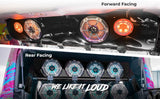 Ford Bronco 6th Gen 4-Door Overhead Bar System fits 4 x 8' speakers + 2 x 6.5' Speakers and 2 x 3... - detail view | Silarius