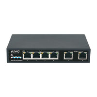 AVYCON AVN-S06-2P1U04W90G 6-Port Managed L2+ Gigabit Switch