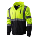 Beam Men's Workwear Heated High-Vis Hoodie - side view | Silarius