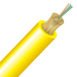 Cleerline TN006S2D9YR BendSafe 6 Strand OS2, Distribution Tight Buffer, Riser Indoor - 1000ft Spool