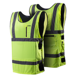 Breeze Unisex High-Vis Cooling Vest - side view | Silarius