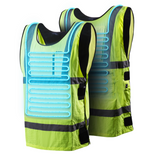 Breeze Unisex High-Vis Cooling Vest - front view | Silarius
