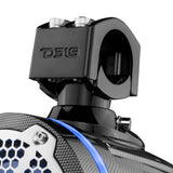 NXL 6.5' Marine and Powersports Towers LED RGB Lights 100 Watts Rms - Black Carbon Fiber - detail view | Silarius