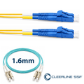 Cleerline CTG-S4C-02LULU-15m SSF™ OM4 LC/UPC-LC/UPC Patch Cord 1.6mm 15m