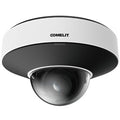 Comelit IPKCAMA04FD Advance Series 4MP Vandaldome IP Camera with (2) Built-in Microphones, IK10, 2.8mm Fixed Lens, White