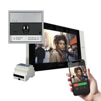 Comelit KVU8572 Scalable IP Video Intercom Kit with 7" Wi-Fi Monitor and Slave Gateway