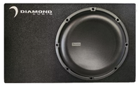 Diamond Audio DESMB10 Diamond Elite DES 10" Slot-Vented Passive Subwoofer Enclosure, 400W RMS, 2 Ohm
