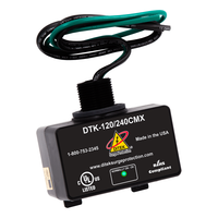 DITEK DTK-120/240CMX CM-CMX Plus Series 120/240V AC Split Phase Surge Protective Device