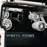NXL 6.5' Marine and Powersports Towers LED RGB Lights 100 Watts Rms - Black Carbon Fiber - detail view | Silarius