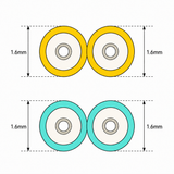 Cleerline CTG-B4C-02SUSU-20m BendSafe® OM4 SC/UPC-SC/UPC Patch Cord 1.6mm 20m