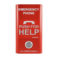 Viking E-1600-RD-IPEWP Compact VOIP Emergency Phone with Ewp, Red Finish