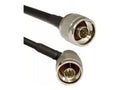 AccelTex ATS-00377 195 Series N-Style Plug to Right Angle N-Style Plug 5 ft Cable Assembly