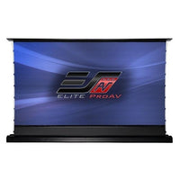Elite ProAV FTE100H2-DST Kestrel Tab-Tension DarkUST 100" 16:9 Floor-Rising Ultra-Short-Throw ALR Projector Screen