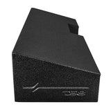 2019-2024 Chevy Silverado and GMC Sierra Loaded Dual 10' Subwoofer Enclosure System - detail view | Silarius