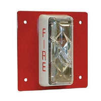 Edwards Signaling 2440KTC-01 2400 Series FIRE Lens Marking Kit for outdoor/indoor horns and strobes, "FIRE", Ceiling Orientation