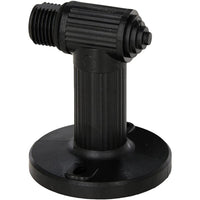Edwards Signaling 270TWMB Threaded Wall Mount, 70mm, Black