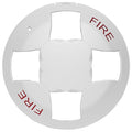 Kidde EGCVWF-CVR Genesis Ceiling Cover, White, FIRE Marking, Visual