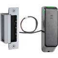 HES ES100-16SM-IPS-13E ES100 Series Reader Body and 1600 Wireless Electric Strike for ANSI Latchbolt Deadbolt Lockset, Deadbolt Latchbolt Faceplate Pack, Monitored, Dark Oxidized Bronze Powder