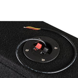 Chevy Silverado Down Firing Subwoofer Enclosure with Dream LED Lights, Amplifier and Wiring Kit - detail view | Silarius