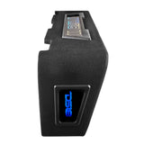 Chevy Silverado Down Firing Subwoofer Enclosure with Dream LED Lights, Amplifier and Wiring Kit - detail view | Silarius