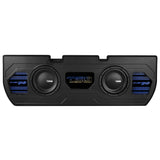 Exclusive Dual 10' Sealed Subwoofer Enclosure Package for 22-Up Toyota Tundra 1200 Watts Rms - side view | Silarius