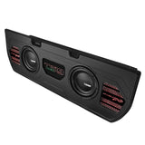 Exclusive Dual 10' Sealed Subwoofer Enclosure Package for 22-Up Toyota Tundra 1200 Watts Rms - detail view | Silarius