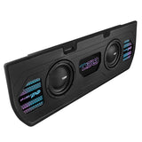 Exclusive Dual 10' Sealed Subwoofer Enclosure Package for 22-Up Toyota Tundra 1200 Watts Rms - rear view | Silarius