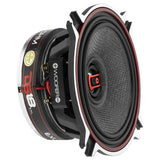 EXL 4' 2-Way Coaxial Speaker with Fiber Glass Cone | 60W RMS 3-Ohm - rear view | Silarius
