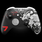 MODDEDZONE NIGHTFALL CORE XBOX ELITE SERIES 2 CUSTOM MODDED CONTROLLER - front view | Silarius