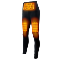 FlexCore Women's Heated Base Layer Pants - Gobi Heat - Dual Control - front view | Silarius