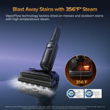 Roborock F25 Ultra Wet & Dry Vacuum with Steam and High Temperature Cleaning - rear view | Silarius