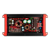 GEN-X Class D 1-Channel Amplifier | 1200W RMS @ 1-Ohm - side view | Silarius