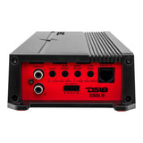 GEN-X Class D 1-Channel Amplifier | 1200W RMS @ 1-Ohm - rear view | Silarius