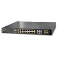 PLANET GS-4210-24P4C 24-Port Gigabit 802.3at PoE+ + 4-Port Gigabit TP/SFP Combo Managed Switch