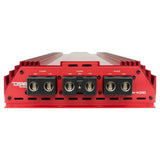 HOOLIGAN KO Red 1-Channel Amplifier with Voltmeter 10000 Watts Rms @ 1-Ohm Made In Korea - detail view | Silarius