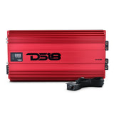 HOOLIGAN KO 1-Channel Amplifier with Voltmeter 8000 Watts Rms @ 1-Ohm Made In Korea - front view | Silarius