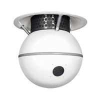 SoundSphere SS-Q-12AWR-WH Powerful Weather-Resistant Omnidirectional Loudspeaker, White