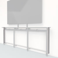 Heckler H1282-FR-FOG Framework Tall End Cap Set - Felt Right (fog)