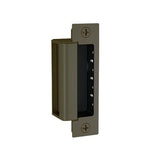 HES 1600-CS-613E-LM 1600 Series Complete Electric Strike with 1LB and 1DB Faceplate Kits, Lock Monitor, Dark Oxidized Satin Bronze Powder