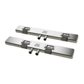 HES 9200N-613E-LMS Grade 1 Field Selectable Electric Strike for Glass Double Doors with Vertical Rods, 12/24VDC, Dark Oxidized Bronze Finish, Pair
