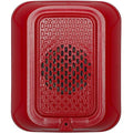 System Sensor HRL-LF L-Series Indoor 2-Wire Selectable Output Low Frequency Sounder, Wall Mount, Red