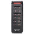 HID 20KTKS-03-000000 Signo 20K Mullion Keypad Reader, Custom Profile, Black with Silver Trim