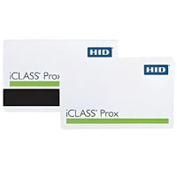 HID 2122BGGSNS Composite IClass / Prox Access Credential, Programmed, Glossy Front and Back