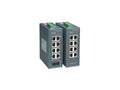 Lantronix X92000001-01 Hardened -34-74C 8-Port 10/100TX Ethernet Switch W/ Din Rail