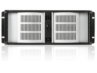 iStarUSA D-400-SILVER 4U Rackmount Chassis with Silver Doors